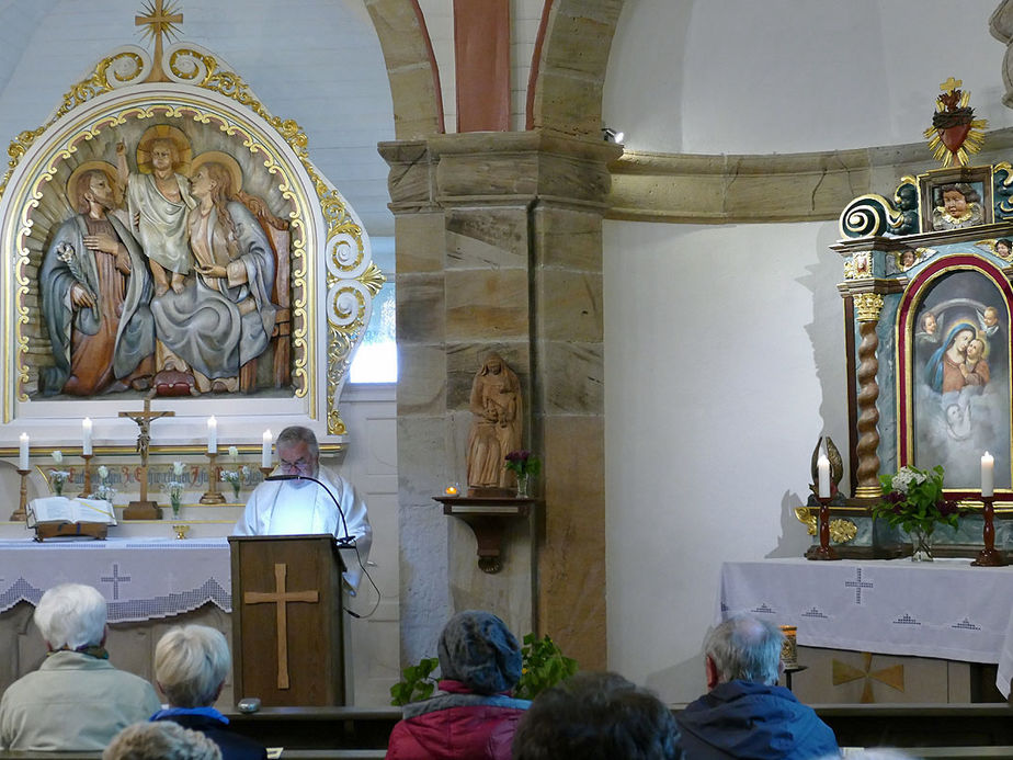 Maigottesdienst in der Weingartenkapelle (Foto: Karl-Franz Thiede)